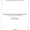 Preludio e Fuga in Do diesis maggiore. BWV 848. dal libro I de Il clavicembalo ben temperato. Per fisarmonica. Partitura