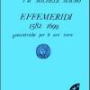 Effemeridi Geocentriche 1582-1700. Geocentriche Per Le Ore Zero