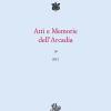 Atti E Memorie Dell'arcadia. Vol. 10