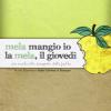 Mela Mangio Io La Mela, Il Gioved�. Una Scuola Alla Riscoperta Della Frutta