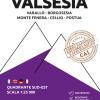 Valsesia Sud-est. Varallo, Borgosesia, Monte Fenera, Cellio, Postua. Carta Escursionistica 1:25.000