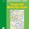 Gruppo Del Monte San Vicino. Carta Dei Sentieri 1:25.000. Ediz. Multilingue