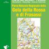 Parco Naturale Regionale Della Gola Della Rossa E Di Frasassi. Cartina Dei Sentieri. Scala 1:25.000. Ediz. Italiana, Inglese E Francese