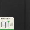 Undated Weekly Notebook. Large, Hard Cover, Black