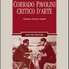 Corrado Pavolini Critico D'arte