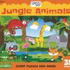 Jungle animals. Giant puzzle and book. Con puzzle
