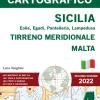 Sicilia, Eolie, Egadi, Pantelleria, Lampedusa. Tirreno meridionale, Malta. Portolano cartografico. Vol. 4