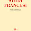 Studi Francesi. Vol. 194