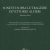 Sonetti Sopra Le Tragedie Di Vittorio Alfieri. Ediz. Critica