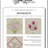 Bouquets. Cross Stitch Blackwork Design. Ediz. Italiana, Inglese E Francese