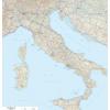 Italia 1.100.000 Murale Stradale Plastificata Stesa 105x121 Cm