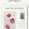 Deep Pink Hellebore. Cross Stitch Blackwork Design. Ediz. Italiana, Inglese E Francese