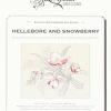 Hellebore And Snowberry. Cross Stitch Blackwork Design. Ediz. Italiana, Inglese E Francese