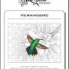 Hummingbird. Cross Stitch And Blackwork Design. Ediz. Italiana, Inglese E Francese