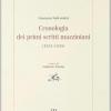 Cronologia Dei Primi Scritti Mazziniani (1831-1834)