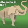 Elefante ( Kit Costruzione In Legno )