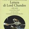 Lettera Di Lord Chandos E Altri Scritti. Testo Tedesco A Fronte