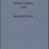 Opera omnia. Vol. 18