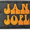 Janis Joplin: Logo (Embroidered Patch) (Portachiavi)