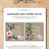 Tea Plants. Karkade And Yerba Mate. Cross Stitch And Blackwork Designs. Ediz. A Colori