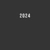 2024: Agenda Settimanale Con Orari 5:00 - 23:00 | Vista Verticale | 1 Settimana Su 2 Pagine | 12 Mesi Planner Intempo | Formato A4 | Diario Caledario Appuntamenti Agenda Giornaliera | Grigio