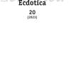Ecdotica (2023). Vol. 20