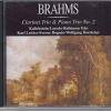 Brahms - Clarinet Trio & Piano Trio No. 2 / Kalichstein / Laredo