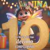 Nina, La Fatina Del Tuo Decimo Compleanno: Libro Personalizzabile Per Bambino E Bambina, Regalo Originale Per Decimo Compleanno