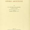 Opere Ascetiche. Vol. 11