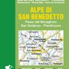 Alpe Di San Benedetto. Passo Del Muraglione-san Godenzo-premilcuore. Carta Dei Sentieri 1:25000