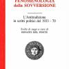 Fenomenologia Della Sovversione. L'antitradizione In Scritti Politici Del 1933-70