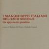 I manoscritti italiani del XVIII secolo. Un approccio genetico