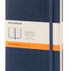 Moleskine Classic Notebook, Taccuino A Righe, Copertina Rigida E Chiusura Ad Elastico, Formato Large 13 X 21 Cm, Colore Blu Zaffiro, 240 Pagine