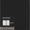 12 Months, Weekly, Pro, Vertical. Extra-large, Hard Cover, Black