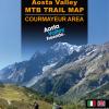 Aosta Valley. Courmayeur Area. Mtb Trail Map. Ediz. Italiana E Inglese