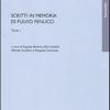 Scritti in memoria di Fulvio Fenucci