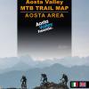 Aosta Valley. Aosta Area. Mtb Trail Map. Ediz. Italiana E Inglese