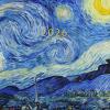 2024: Agenda Settimanale Con Orari 5:00 - 23:00 | Vista Verticale | 1 Settimana Su 2 Pagine | 12 Mesi Planner Intempo| Formato A4 | Diario Caledario ... Agenda Giornaliera | Van Gogh Notte Stellata