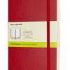 Moleskine Notebook Classic Copertina Morbida - Quaderno A Pagine Bianche, Large, Rosso (scarlatto)