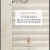 Catalogo Delle Concordanze Musicali Vivaldiane