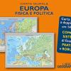 Europa fisica e politica (carta murale)