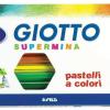 Giotto Supermina 12 Pastelli esagonali Matite Colorate Colori a Legno