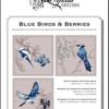 Blue Birds & Berries. Cross Stitch And Blackwork Designs