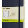 Moleskine Notebook Classic Copertina Morbida - Quaderno A Pagine Bianche, Pocket, Blu (zaffiro)