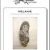 Melanie. A Blackwork Doll Design