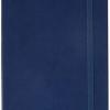 Moleskine Notebook Classic Copertina Morbida - Qaderno A Pagine Rigate , Large, Blu (zaffiro)