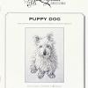 Puppy Dog. A Blackwork Design