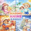 Seasons Anime Kawaii: Un Viaggio Kawaii Attraverso Le Quattro Stagioni Da Vivere A Colori