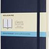 Moleskine Notebook Classic Copertina Morbida - Quaderno Pagina Puntinata, Large, Blu (zaffiro)