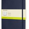 Moleskine Notebook Classic Copertina Morbida - Quaderno A Pagine Bianche, X-large, Blu (zaffiro)